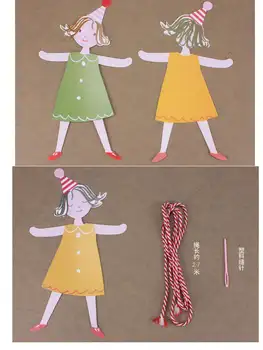 Super Desene animate Drăguț Copil Stil de Pictură Băiețel Fata de Hârtie Banner Trage Pavilionul Petrecere de Aniversare pentru Copii Decorare camera Copilului 7D