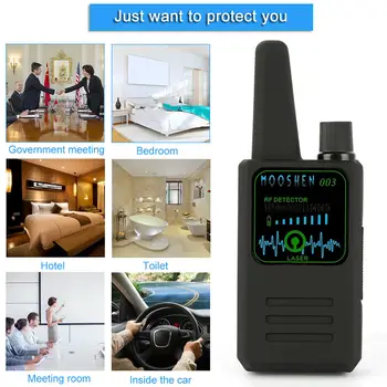 NOI M003 Multi-funcție Anti-spionaj Detector Camera GSM Audio Bug Finder Semnal GPS Obiectiv RF Tracker Detecta Detector Wireless