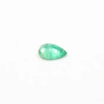 Natural SI gradul de smarald piatră pierde 4 mm * 6 mm pere tăiat Columbia smarald liber piatră prețioasă pentru ring