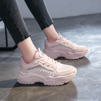 Adidasi Femei de Funcționare în aer liber pantofi Sport pantofi de Mers pe jos de Amortizare platforma Respirabil filas pantofi zapatos de mujer