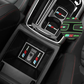 Lsrtw2017 Silicel Gel Mașina de Centru de Control Slot Pad Ușa Slot Tampon Cutie de Depozitare Mat pentru Mg Hs 2018 2019 2020 2021 Accesorii Auto