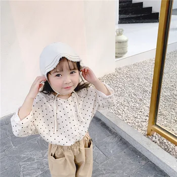Primăvara Fete Bluza Noua Uzura pentru Copii Fete-coreean Camasa Si Tricou de Vara Fete, Topuri Si Bluze