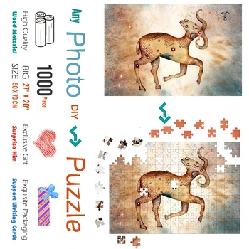 Adulți Puzzle-Uri De 1000 De Piese De Mare Constelație Joc De Puzzle Din Lemn Personalizate Cadou Jucarii Educative Pentru Copii Jigsaw Puzzle