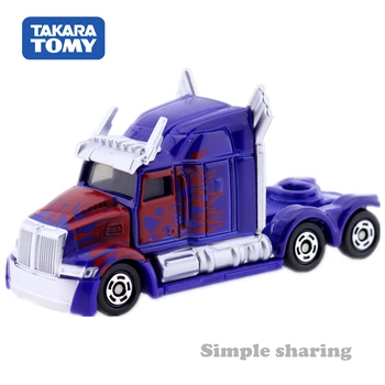 Takara Tomy Vis Tomica 148 Transformer Optimus Prime Masina Fierbinte Pop Pentru Copii Jucarii Pentru Autovehicule Turnat Sub Presiune, Metal Model De Colecție Nou