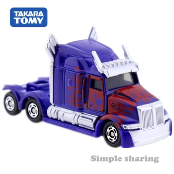 Takara Tomy Vis Tomica 148 Transformer Optimus Prime Masina Fierbinte Pop Pentru Copii Jucarii Pentru Autovehicule Turnat Sub Presiune, Metal Model De Colecție Nou