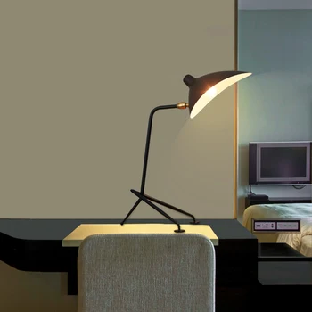 Nordic Lămpi de Masă SERGE MOUILLE Lângă Lampă pentru Studiu Dormitor Living Home Decor Modern corp de Iluminat Masă de Machiaj Lumină
