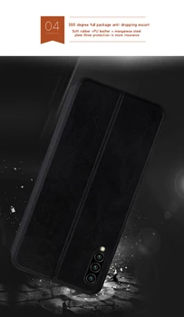 Pentru Xiaomi Mi A3 Caz MOFI Flip Piele PU Stand de Cazuri Pentru Xiaomi Mi A3 Stil de Carte de Carte, Stil de Acoperire