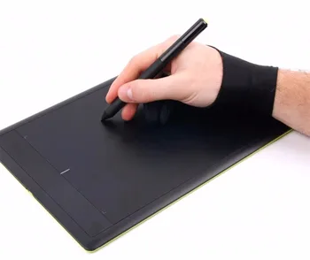200pcs/lot Design Profesional Artist Desen Două Degete de Mănușă Pentru Grafică, Desen Creion pentru Tabletă Contur Pad Anti-agățare