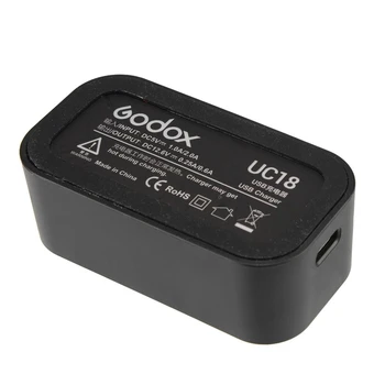 Godox Original UC18 UC20 UC29 Flash USB Încărcător de Baterie pentru VB18 V850II V860II / VB20 V350C V350N V350S V350O V350F / WB29 AD200