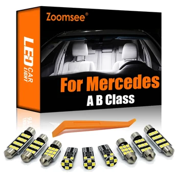 Zoomsee Pentru Mercedes-Benz B-Class W168 W169 W176 W245 W246 Canbus LED-uri Auto Bec Interior Dome de Interior Hartă Turnk Acoperiș Kit de Lumina