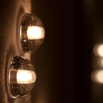 Nordic minimalist modern de perete camera de zi lumina culoar scara dormitor noptieră cu lampă cu led-uri creative de cristal lampă de perete