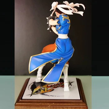 22cm Fierbinte Joc de Rol Feminin Chun-li chunli Luptă fată de Colectare GK Model de Jucărie Cadou Pur rășină de Acțiune Figura