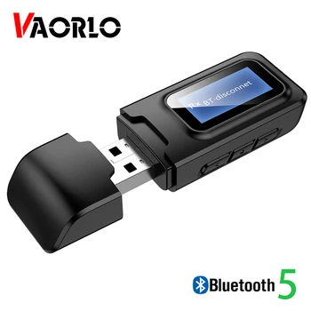 Cu Display LCD USB Bluetooth Adaptor Audio Dongle-ul Pentru PC-ul 2 IN 1, 3.5 MM Jack Stereo Wireless 5.0 Receptor Transmițător Pentru TV AUTO