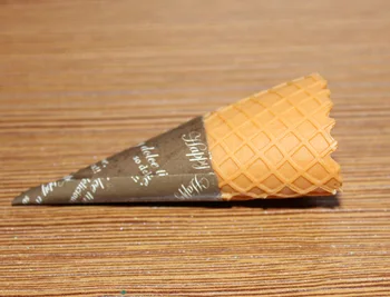 10BUC Simulare Plastic Alimentar Fals Con de inghetata in Miniatura Conuri de inghetata Meserii DIY Drăguț Japoneză Alimente Artificiale Decor Acasă