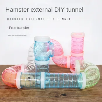 Plastic de Formare Joc Instrumente Externe Tunel Hamster Jucarii Multifunctionale Cușcă de Hamster Accesorii Hamster Conducte WY70401