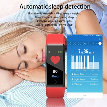 115 Plus Brățară Inteligent Bluetooth Ceasuri Sport Bratara De Sănătate Rata De Inima Tensiunea De Fitness Pedometru Impermeabil Bărbați
