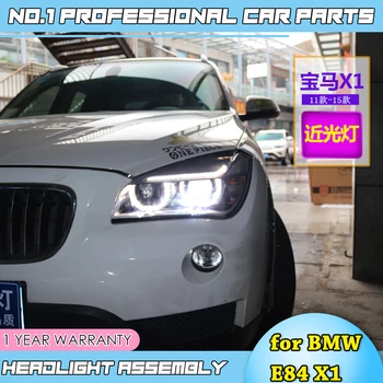 Accesorii auto pentru BMW X1 E84 faruri cu led-uri 2009 2010 2011 2012 2013 E84 led drl HID KIT Bi Xenon Lentile de low beam