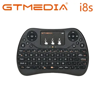GTMEDIA i8S cu iluminare din spate 2.4 G Wireless Keyboard Mouse-ul de Aer engleză rusă Touchpad-ul Portabil pentru Android TV BOX T9 H96 Max plus