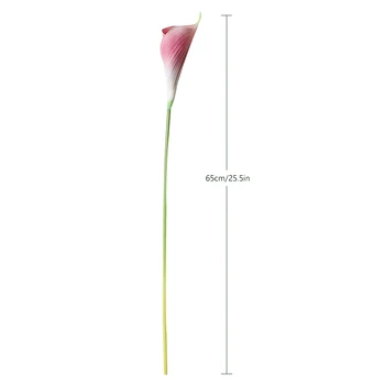 JAROWN PU Flori Artificiale Calla Lily Fals Flori Buchet de Nunta DIY Acasă Decorare Nunta Plante Verzi Tuin Decoratie