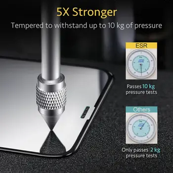 VSH Sticla Temperata Pentru iPhone 11 Pro Max/X/XS Max 8 7 Full Screen Protector HD Anti Blue-ray, Sticlă Anti-Glare Pentru iPhone SE 2020