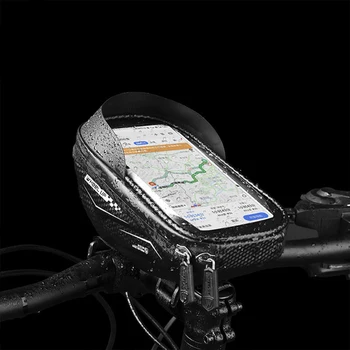 6.5 în Biciclete de Telefon Pungi Impermeabile MTB Biciclete Rutier de Sus Tub Sac Ghidon Suport de Telefon Mobil Caz Coș Pentru Ciclism X138D