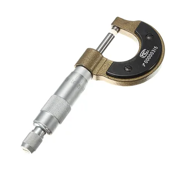 0-25mm 0,01 mm Ecartament Metric Exterior Micrometru Diametrul Etrierului Instrument Cu Mini-Cheie Pentru Mechanist Etrier Instrument de Măsurare