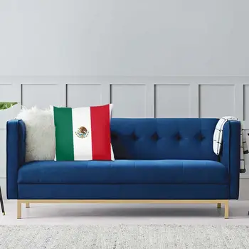 Mexic Steagul Mexican Prieten Pătrat De Pernă Perna Decorativa Amuzant Pernă Acoperă