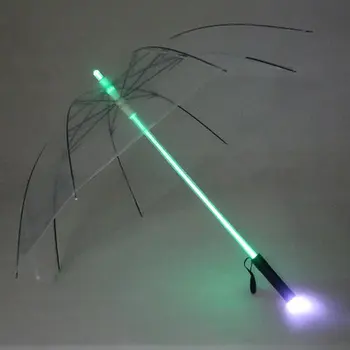 7 LED Light Saber Lumina Umbrela Sabie cu Laser Lumina Golf Umbrele Schimbarea Pe Arbore/Construit în Lanternă Flash UmbrellaHot