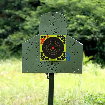 10buc 8-Inch Obiective Stropi Scopul Cerc Obiectiv Autocolant pistol Airsoft Tir Adeziv Reactivitate Scopul de a Trage Țintă