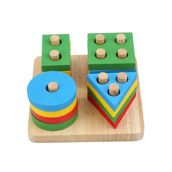 Hot De Lemn Geometrice Sortare Bord Montessori Pentru Copii Jucarii Educative Jucarii Pentru Copii De Constructii Puzzle Copil Cadou Ziua De Nastere Prezent Noi