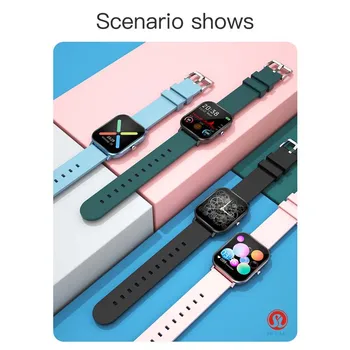 SHAOLIN Ceas Inteligent Ceas cu Heart Rate Monitor Tracker de Fitness pentru Smartwatch Apple Watch IOS Android Ceas Telefon Bărbați Femei