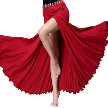 Fantă de mare Modal Belly Dance Fusta Lunga Bellydance Practică Fuste Pentru Femei XL Dansatoare din Buric Incepator Haine