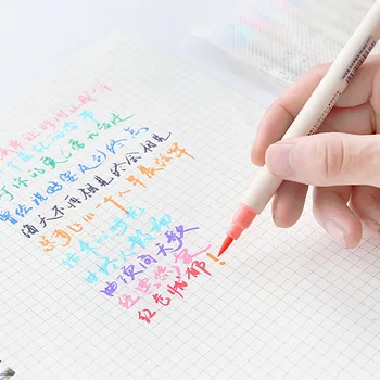 10buc atinge marker set scrie stilou perie de linie de Caligrafie de Culoare markeri pen rechizite de Desen pentru moda manga seturi de pictură