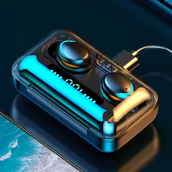 Noul Trend Căști fără Fir Bluetooth rezistent la apa IPX5 Căști Bluetooth cu Conexiune Magnetica Sport Căști pentru alergat