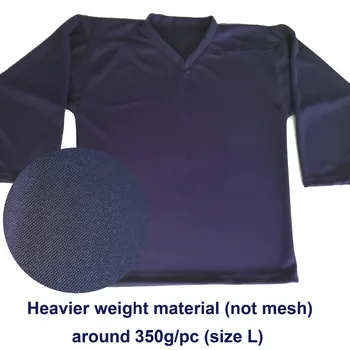 Umiditate wicking, material mai bun. Simplu practica hochei pe gheață tricouri, diverse culori disponibile, portarul dimensiune, vă rugăm să selectați 6XL.