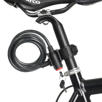 Universal Anti-Furt Bicicleta Biciclete De Blocare Din Oțel Inoxidabil, Cablu De Rezistenta Pentru Castelul Motocicleta Ciclu De Biciclete Mtb Blocare De Securitate Cu 2 Cheie