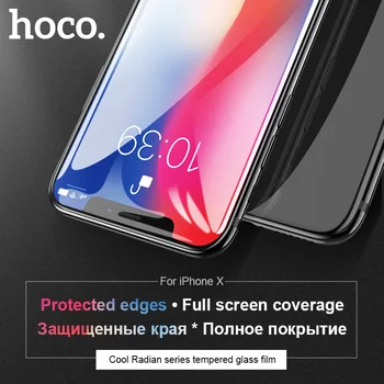 HOCO Pentru Apple iPhone Sticla Folie Protectoare Ultra-Subțire Ecran Protector HD 3D Anti Blue pentru iPhone 11 Pro X XR XS MAX