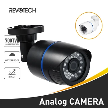 Rezistent la apa 700TVL de Exterior CCTV Sony Effio-E CCD / CMOS 24LED IR Noapte Viziune Bullet Camera de Securitate Video Analogice Cam
