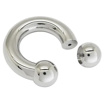 10mm grosime 316L din oțel inoxidabil corp bijuterii piercing circular piercing bijuterii inel