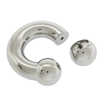 10mm grosime 316L din oțel inoxidabil corp bijuterii piercing circular piercing bijuterii inel