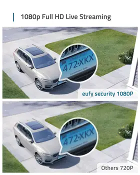 Eufy de Securitate, eufyCam 2C Wireless de Acasă de Camera de Securitate de Sistem, 180-a Zi de Viață a Bateriei, HD 1080p, rezistent la Intemperii IP67, Viziune de Noapte,
