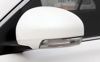 QDAEROHIVE Oglindă Laterală Acoperă Capace crom oglinzi capac de înaltă calitate de styling auto Pentru Toyota Reiz Prius 2010-
