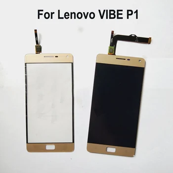 Pentru Lenovo VIBE P1 P 1 VIBEP1 Panou Tactil Ecran Digitizer Sticla Senzorul Touchscreen Touch Panel Cu Cablu Flex