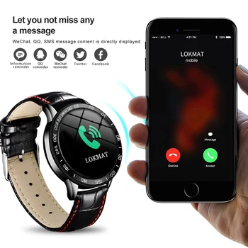 LIGE Sport Ceas Inteligent Barbati Smart Fitness Ceas heart rate Monitor de Presiune sanguina Pedometru pentru Android ios Active smartwatch