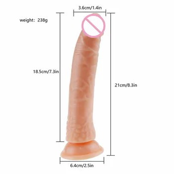 5 Culori Mare Penis Vibrator Realistic Cock Penis Anal Plug Nr Vibratoare Jucarii Sexuale pentru Femei Masturbator Vagin Stimulator Cliroris