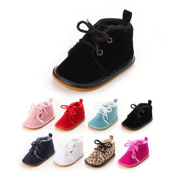 Baby Pantofi Casual Copil Nou-născut Fată Băiat Pantofi Cald Cizme de Zapada Copilul Sugar Papuceii Prewalker Dimensiunea 0-18M