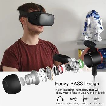 VR Căști cu Fir În ureche Căști pentru Oculus Quest VR Gaming Headset All-in-one Ochelari VR Accesorii
