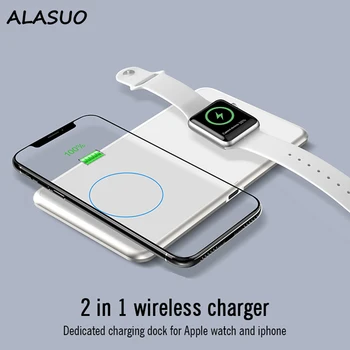 2 în 1 Încărcător Wireless 15W Fast charger Pentru Samsung iPhone 12 încărcător de Telefon pentru iWatch 2 3 4 5 încărcător pentru airpods