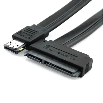 Noul Dual Power eSATA USB 12V 5V Combo la SATA 22Pin Hard Disk USB Cablu de Alimentare Externe de Hard Disk Converter