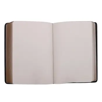 Clasic Vintage Notebook jurnal Jurnal Schite Gros Pagină Goală Coperta de Piele WXTA
